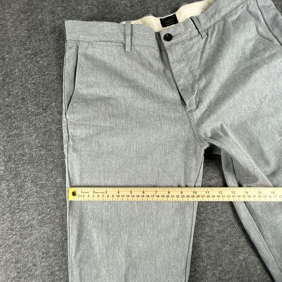 J.Crew 770 Slim Fit Chino Pants Mens Sz 33x32 Gray Tweed Cotton Dress Casual NWT - Picture 13 of 15